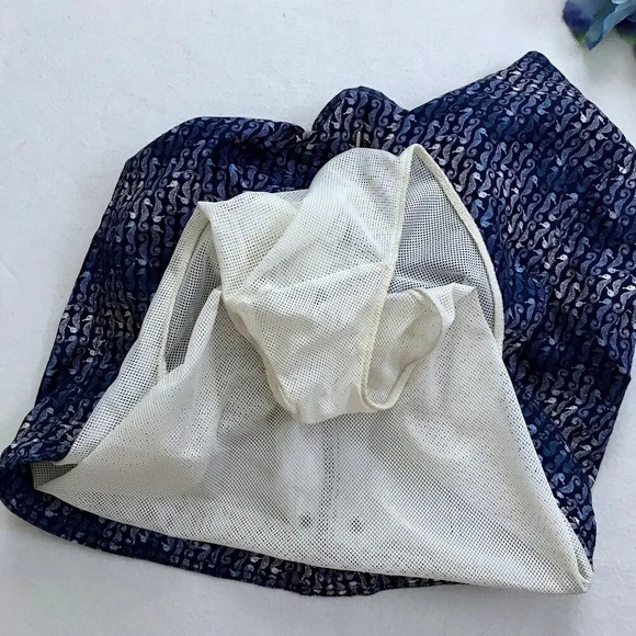 Lands' End NWOT Seahorse Volley Swim Trunk Men XL (40-42) - Picture 9 of 12